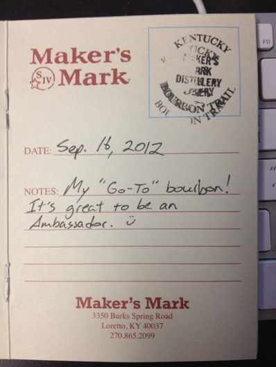 Kentucky Bourbon Trail Passport Stamp - Makers Mark