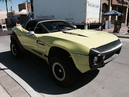 Local Motors Rally Fighter in Lime Green and Awesome