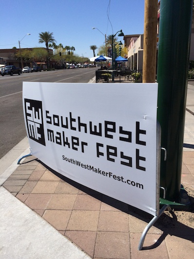 Southwest Maker Fest 2014 in Downtown Mesa, AZ