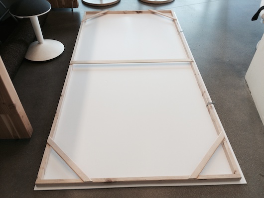 Foam Core Backdrop Support Frame