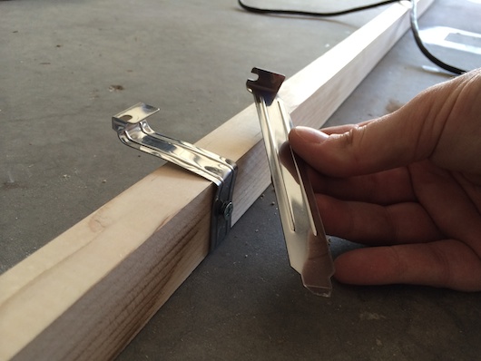 Foam Core Support Frame Repurposed PC Expansion Slot Covers for Hooks