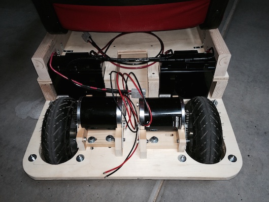 Office Chairiot Mark II - Motors and Batteries