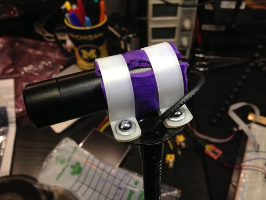 Assembled Microscope Head