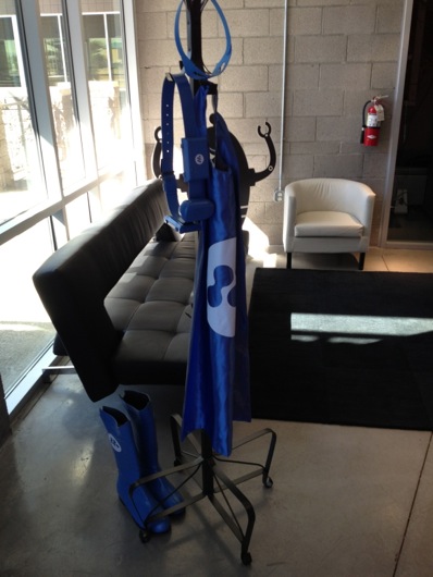 meltmedia Interactive Superhero Uniform on Coatrack